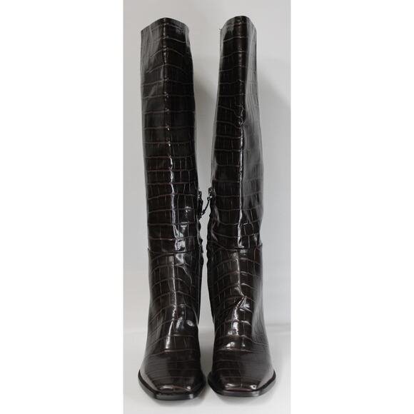*NEW WITHOUT BOX* SAM EDELMAN WADE ESPRESSO KNEE HIGH BOOT - Picture 3 of 9